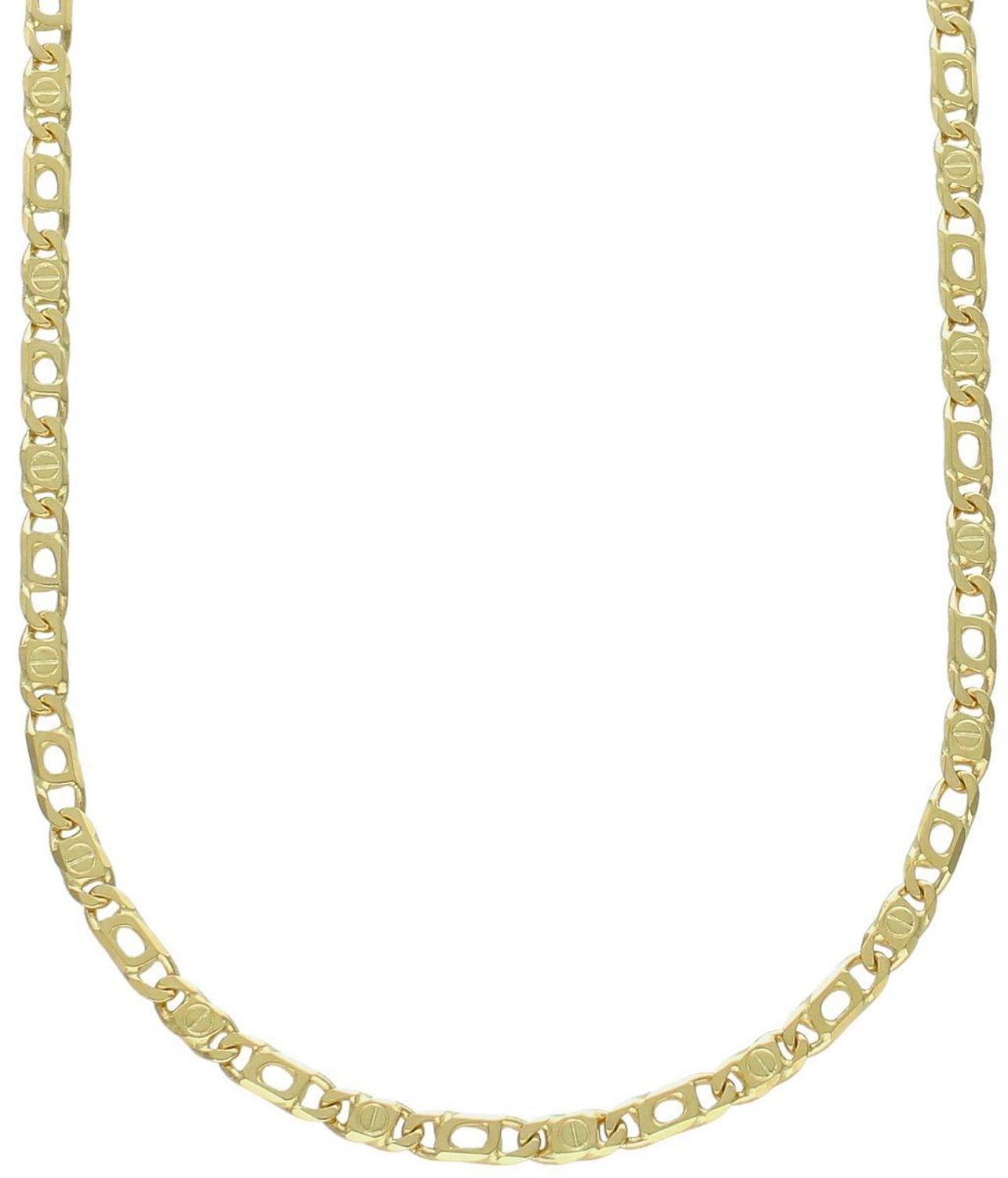 Masywny złoty łańcuszek próby 585 z efektem tygrysiego oka. Szerokość 3,5 mm, długość 55 cm, waga 15,05 g. Elegancki, męski styl – idealny na prezent.1.jpg